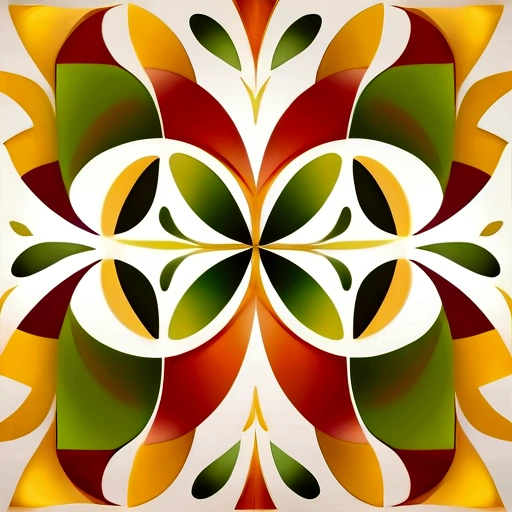 An abstract pattern in yellow, Orange and Red A masterpiece of vector graphics,
Best quality and high resolution guaranteed,
Strong green lines merge,
A fascinating work of art, devoured.