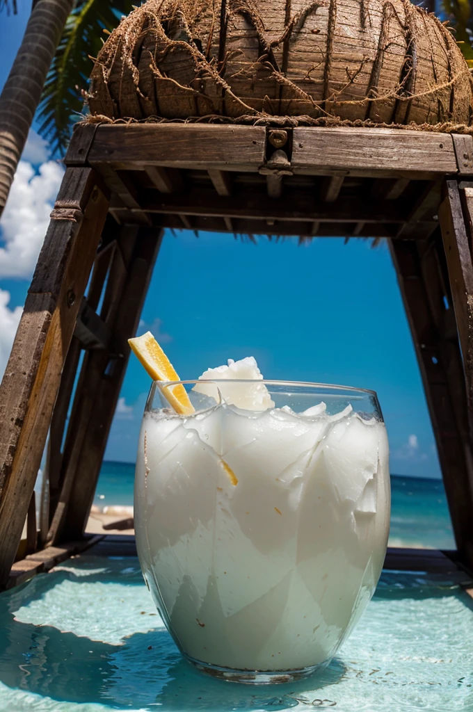 Savor the refreshing Coconut Rum Breeze