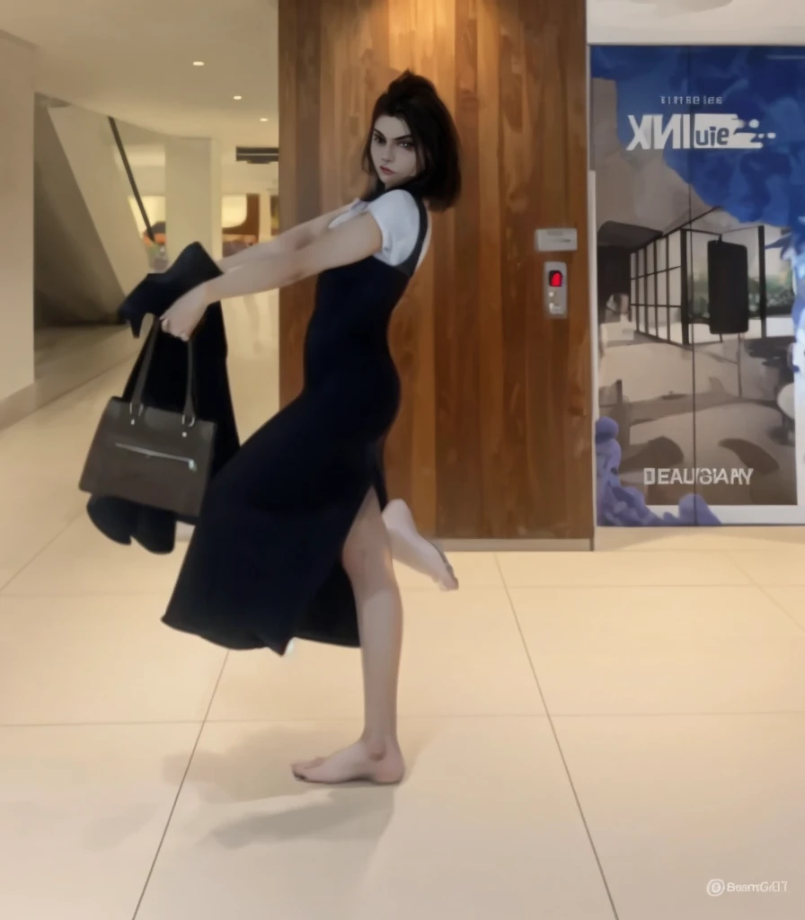 Skinny waist, big hips and tighter dress