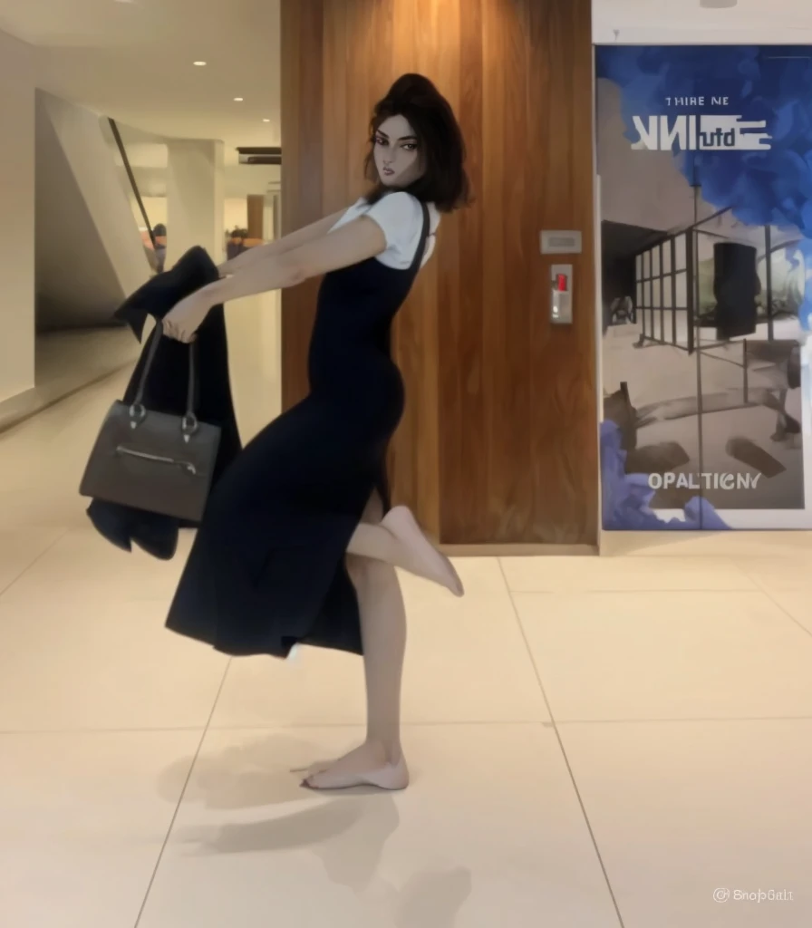 Skinny waist, big hips and tighter dress