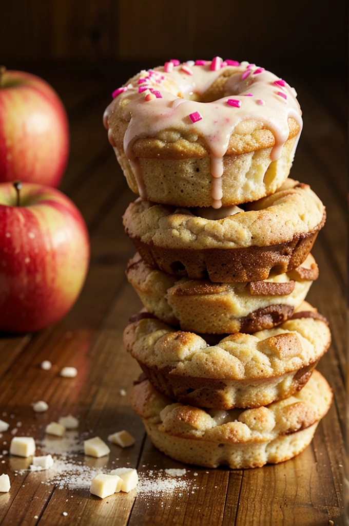 Apple Donut Mini Muffins
