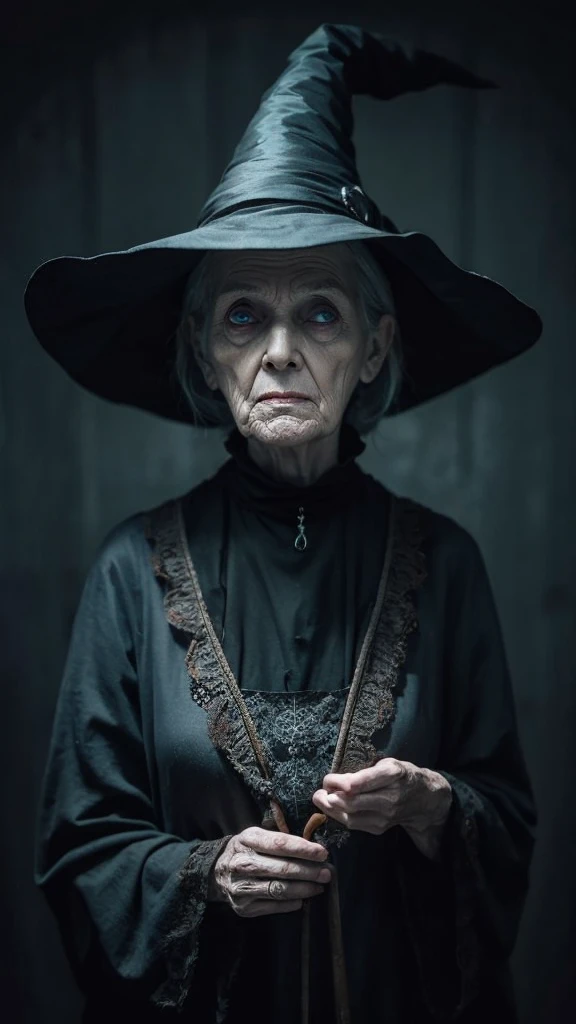 witch grandmother ugly Odd Eye Creepy Darken overall