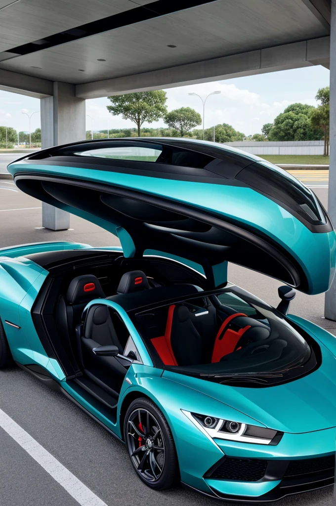 Futuristic car for 2050