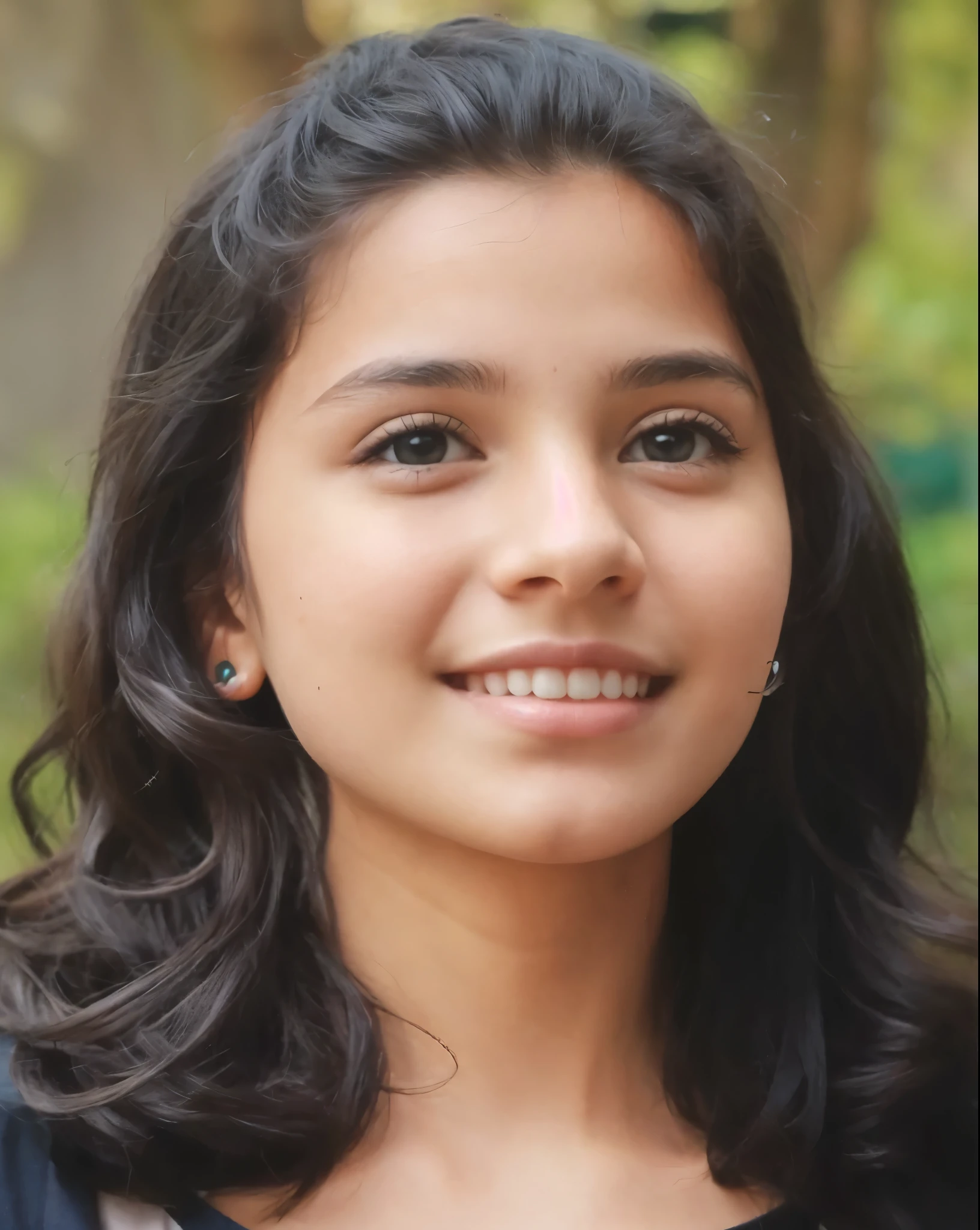 A cute looking teenager 