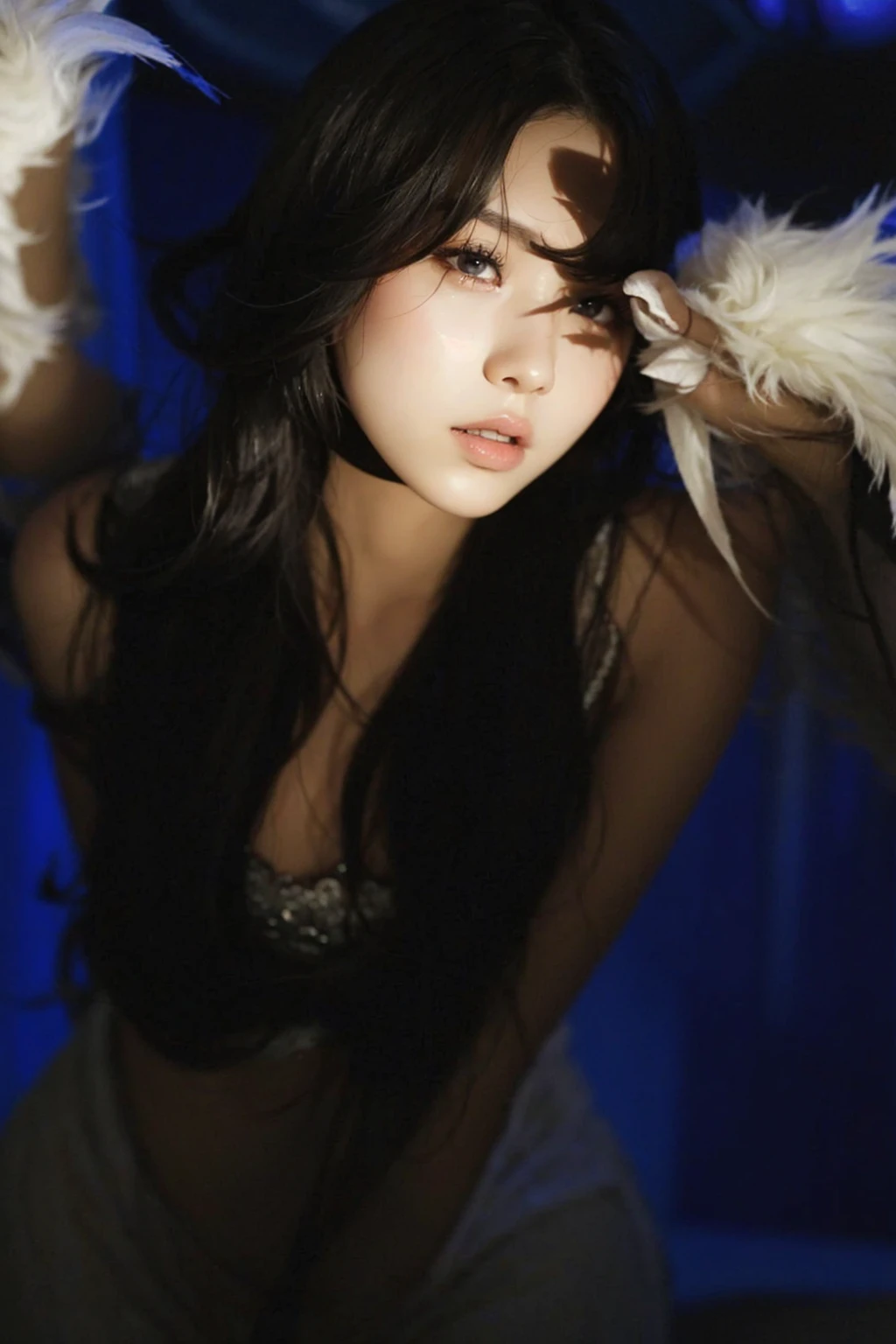 1girl, messy long hair, Ji Jian, Naked, Expose Nipple, Dunhuang style, a lot of smoke, superb, elegant colors, (realistic, high detail, masterpiece, super detailed, dynamic angle, mural background, ink wash, amazing, movie lighting, illustration, chiaroscuro, backlighting, god rays, holland, best quality, best quality