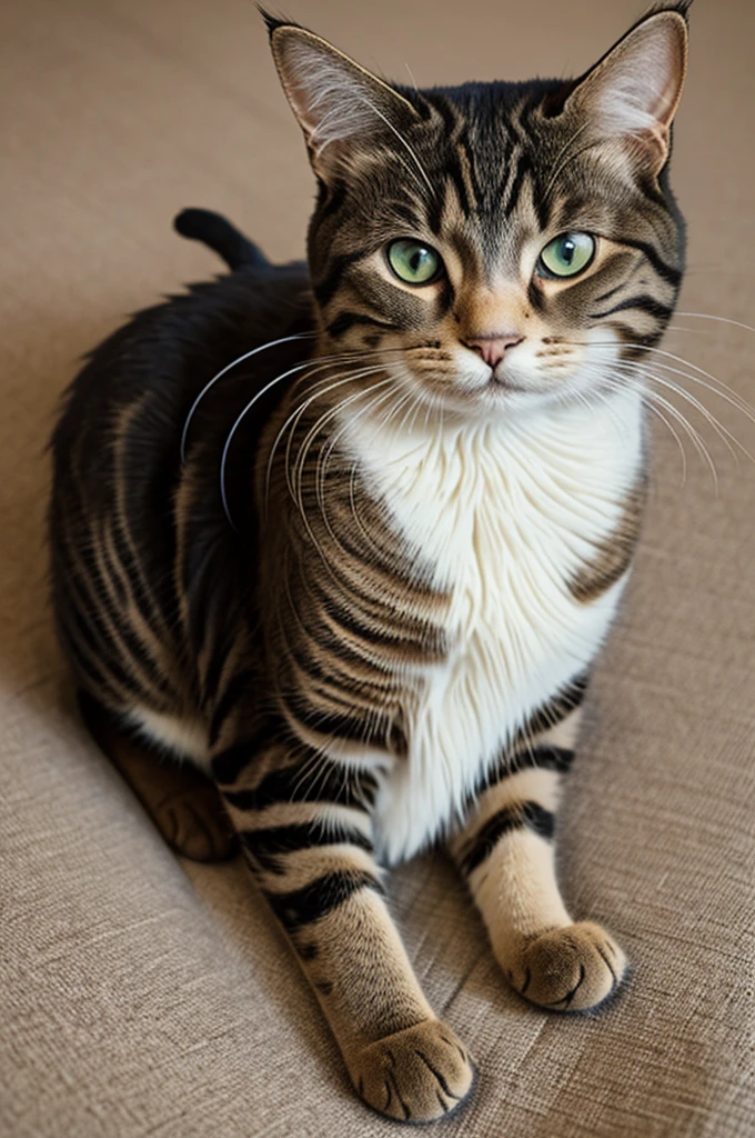 Realistic 2d cat