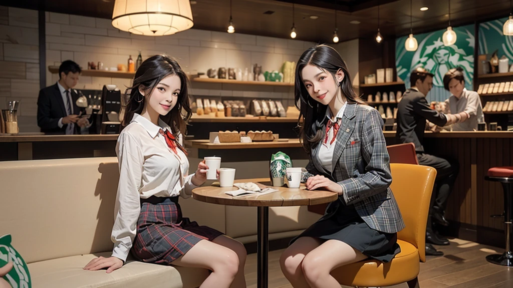 8K、RAW Photos、Highest quality、Super detailed、Super Resolution、Ultra HD、8K壁紙、Amazing details
((A girl in a blazer uniform ((White blouse with formal collar, Blue Blazer,
Red Check Skirt, Red checkered ribbon on blouse)), Complete limbs, Full Finger, ))
(((((((Inside the Starbucks store、16-year-old high school girl)))))))、((((((Sit down and eat cake、Drink coffee、smile))))))、((Heart Necklace))
((Emphasize cleavage))
Modern and sleek design:Interior design using natural materials、Many of the designs are warm and made using wood and metal.。
Large windows:自然光をたっぷり取り入れるためのLarge windowsがあり、Providing a bright and open space。
Green Interior:Potted plants are effectively placed、It creates a relaxing atmosphere。
artwork:Works by local artists、Starbucks-related art on display。
Cozy seating:Cushioned chairs and sofas、Bar sheet etc.、A variety of seating options available。
Open kitchen area:Being able to see how drinks and food are made、We provide peace of mind and transparency。
Unique lighting:Antique lamps and chandeliers、Modern lighting fixtures are used。
Comfortable background music:Relaxing music is playing、A comfortable space is provided。
Free Wi-Fi and charging spots:Many tables are equipped with power outlets.、Convenient for work and study。
Customizable menus:Menus are provided that can be customized according to customer preferences。
Use of sustainable materials:Eco-friendly recycled materials and sustainable wood are used。
Wide々Table space:一人でもグループでも使いやすいWide々There is a table with。
Community Table:There is a large table where you can socialize with other customers.。
Seasonal decorations:The decorations are themed according to the season.。
Digital Order System:スマホやタブレットから注文できるDigital Order Systemが導入されています。
Design with a local feel:The design incorporates the local culture and characteristics.。
Fragrance production:コーヒーの香りが店内にWideがり、A space that satisfies the five senses has been created.。
Conversation with a barista:フレンドリーなConversation with a baristaが楽しめるカウンターエリアがあります。
8K、RAW Photos、Highest quality、masterpiece:1.2、Super detailed、Super Resolution、Ultra HD、8K壁紙、Amazing details、Photorealistic:1.4、Having fun by the water、Full Body Shot、Full body photo、High-resolution RAW color photos、Professional photos、A scene full of emotion、Very detailed and beautiful、Ultra HD、8K壁紙、Amazing details、Huge file sizes、Highly detailed beautiful girls、Highly detailed face Highly detailed eyes、Extremely realistic skin、 Highly detailed fingers, Highly detailed nose, Highly detailed mouth, Perfect Anatomy, Highly detailed background, Highly detailed clothing, Teen, cute女の子, Famous Japanese Idols, cute, Realistic body, Slender, White skin, Glowing Skin, Slim body, Realistic Face, Delicate eyes, double eyelid,