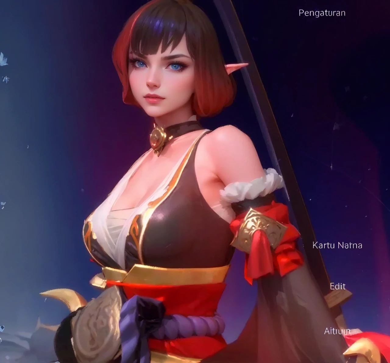 (best quality,highres,ultra-detailed,realistic:1.37),fantasy portrait,dark fantasy,elf goddess,full body,stockings,realistic hair,detailed facial features,fair skin,ethereal presence,majestic aura,piercing blue eyes,mysterious smile,natural body curves,lush green forest background,moonlit night,vibrant colors,wisps of magic,peaceful atmosphere,luminous glow,soft shadows,subtle highlights,dreamlike,serene,graceful,enchanted,emotive,tranquil