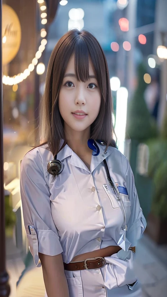 White nursing uniform