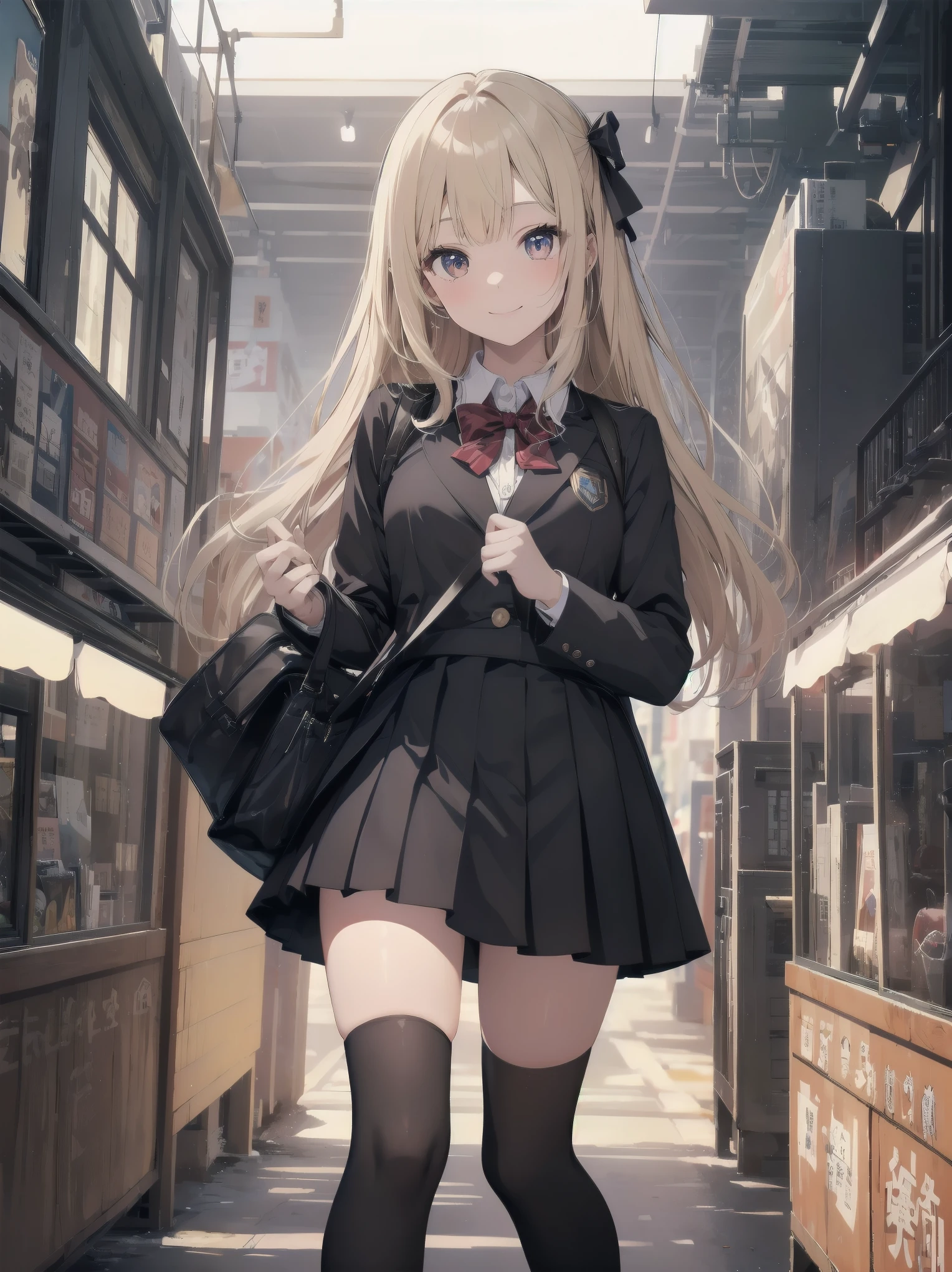 Masterpiece of detail, top quality, 1 girl, 独奏, Enhanced Dynamic Perspective,Cute PosesJk,Brand JK uniform,Look at me and smile,School life background,Masterpieces,high quality,16K resolution,Super quality,Accurate,Cinema Lighting,