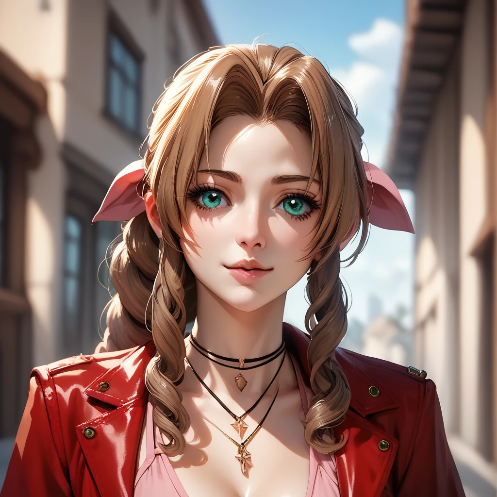 Aerith feeling tipsy