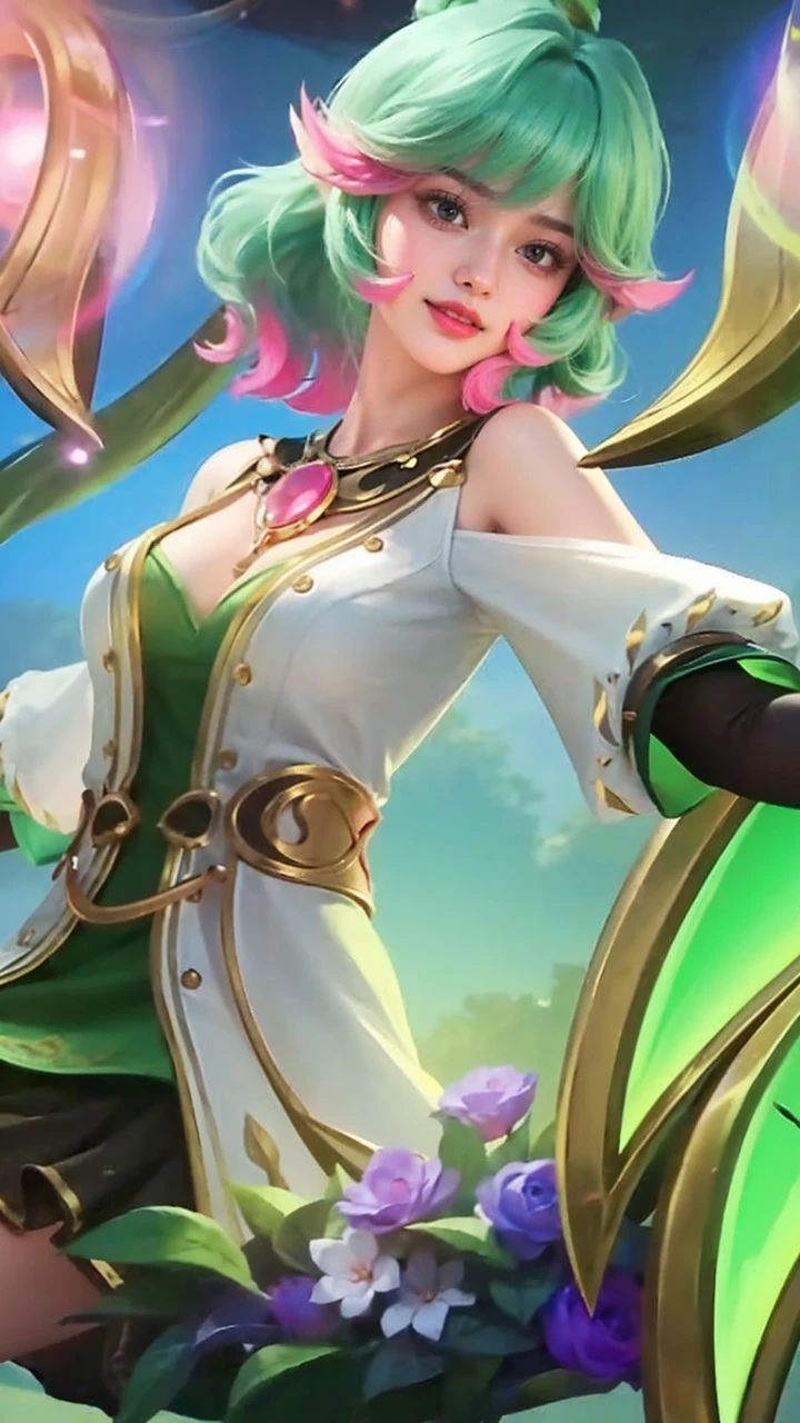 a close up of a girl or woman (K-Pop idol), detailed hair , big booobs ,  shadowbringers cinematic, 4 k detail fantasy, a beautiful fantasy empress, game cg, xianxia fantasy, xianxia hero, 2. 5 d cgi anime fantasy artwork, cinematic goddess close shot, ruan jia and artgerm, wow 4 k detail fantasy, hyper-detailed fantasy character, high definition, hyper- detailed,perfect, fantastic, detailed facial and body skin texture, detail vagina (pussy), detail eyes, detailed everything.