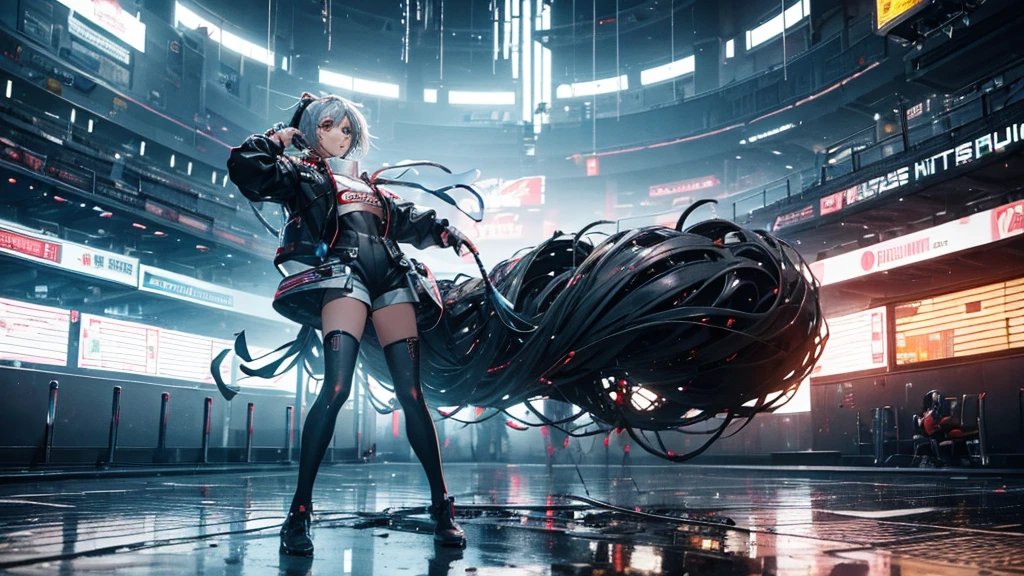 (Verse 2)
Hustle in the motherboard lanes, my verses run like coded trains,
Pixelated rain in the concrete veins,
Drop the bass, let's break these chains.
With every step, the ground shakes, a revolution in the wakes,
Synthesized voices, this anthem stakes,
In a world where the night never fades.