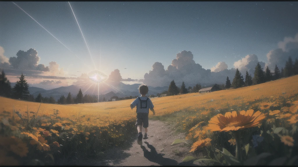 Summer vacation, Absurd, High resolution, Super detailed, (1 little boy:1.3),
Break Lomography, Analogue photography, Vibrant colors, Soft Focus, Light leakage, Dreamy atmosphere, Experimental charm, Nostalgic Charm BREAK Color Field Painting, large colored bands, abstract expressionism, Bold colors, Emotional impact, Atmospheric Depth, Minimalist Approach BREAK
, Space Exploration, Celestial Bodies, Astronomical phenomena, Scientific discoveries, otherworldly wonders