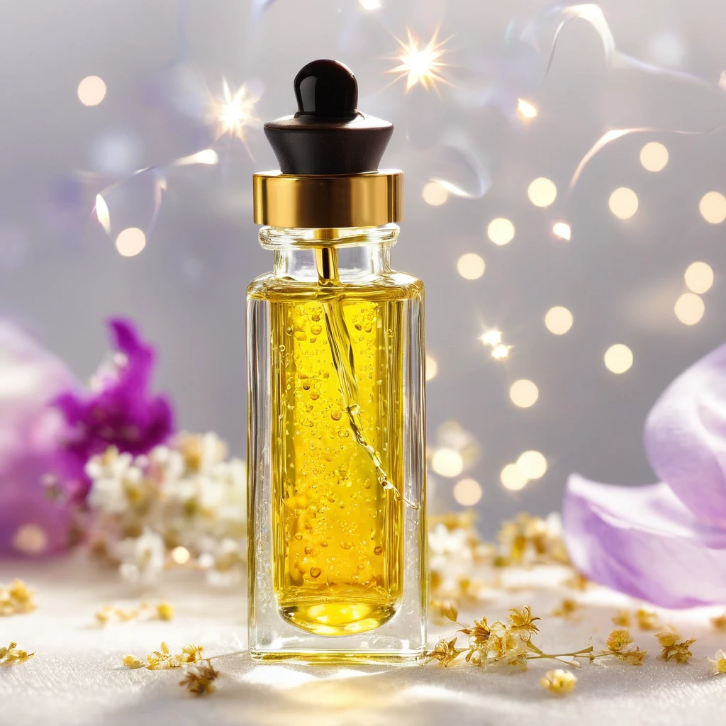 small magic oil flacon as a luxury gift