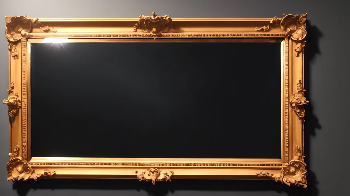 Giant mirror,Dark Room