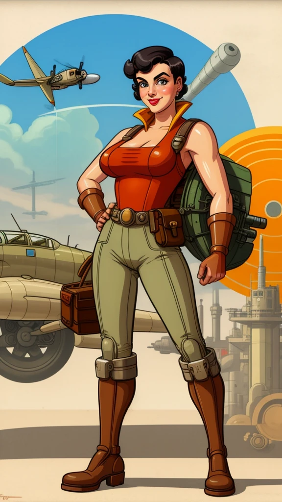 retrofuturism,  dieselpunk, rubenesque