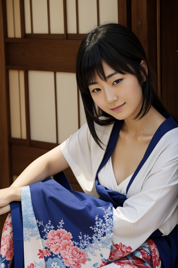Une japonaise qui se doight
