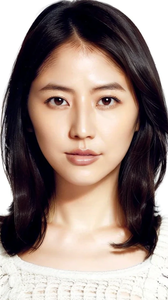 beautiful japanese woman、1 person,very pretty and slim、outstanding style 、((8K image、super high quality))、very delicate face, skin and hair、red lipstick、short hair、straggling hair,(((((gradation hair、bionde))))),Very cute Japanese cut face、Eyes and nose are clearly visible、gentle eyes,(((lingerie、simple background、looking at the viewer)))、Breast Exposure、Tuck up your clothes、full body shot