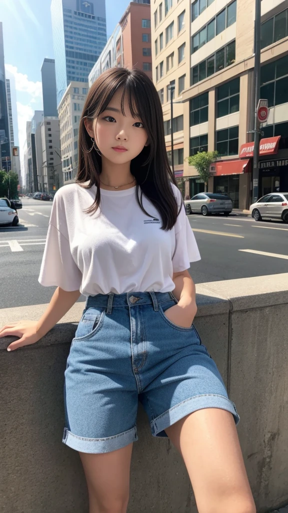 ((A beautiful girl alone in a big city)), (Like a discarded empty can), Until we know everything about each other, If it's love, then let's just sleep forever, (We won't leave until the end of the world), (-yeld ruay girl, Baby Facel Face), Beautiful breasts, (At a loss), ((A beautiful girl soliciting customers in Yurakucho at night, Naughty hand sign:1.3)), (Detailed eyes and face:1.3, Professional photography techniques), (Highest quality, 8K, masterpiece:1.2, RAW Photos), (Gaze at the viewer, A look of hope:1.3)