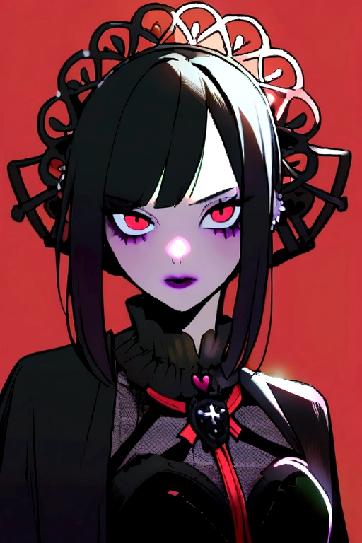 1 girl, goth