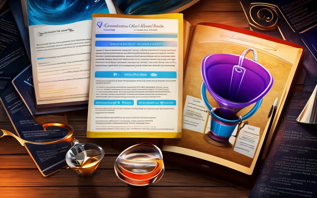3 Page Magic Funnel. Digital marketing web pages. 