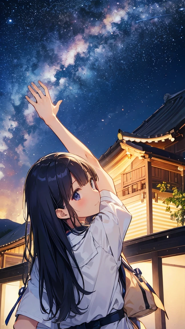 Tanabata,milky way,Summer Triangle,