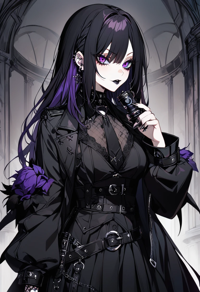 1 girl, goth