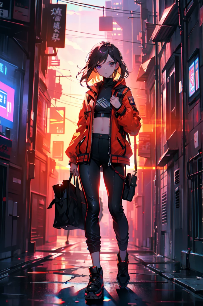 Future City, Harley, bike, woman、beauty, chest, Anatomically correct,(A scene full of speed), Highest quality\(8K,非常に精細なCGユニットのwallpaper, masterpiece,High resolution,Highest quality,Highest quality real texture skin,Increase the resolution,RAW Photos,Highest quality,Very detailed,wallpaper,Cinema Lighting,Ray Tracing,Golden Ratio\),Have a long-term perspective,