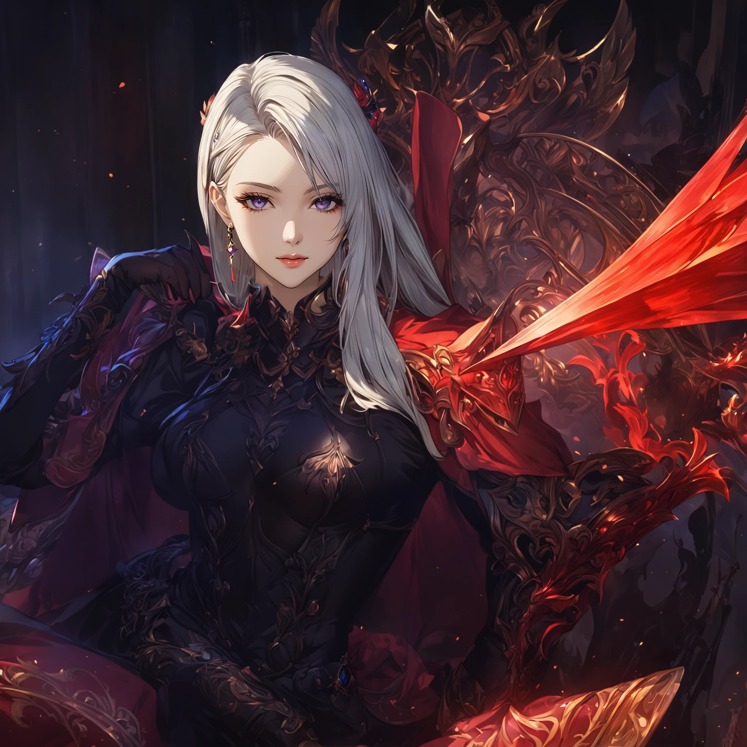 masterpiece, best quality, good quality, Fantasy aesthetics, Highly detailed, shadowverse style, female
