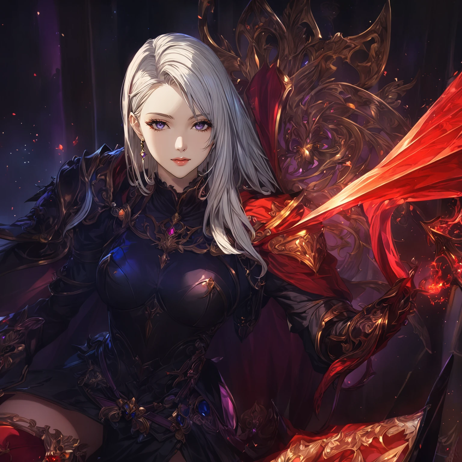 masterpiece, best quality, good quality, Fantasy aesthetics, Highly detailed, shadowverse style, female