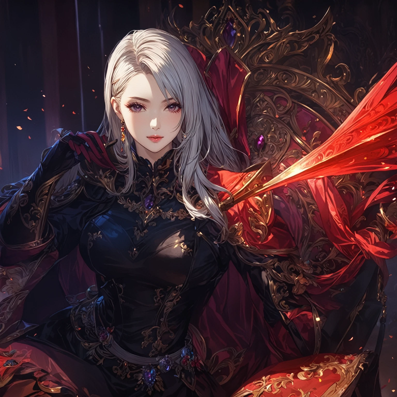 masterpiece, best quality, good quality, Fantasy aesthetics, Highly detailed, shadowverse style, female