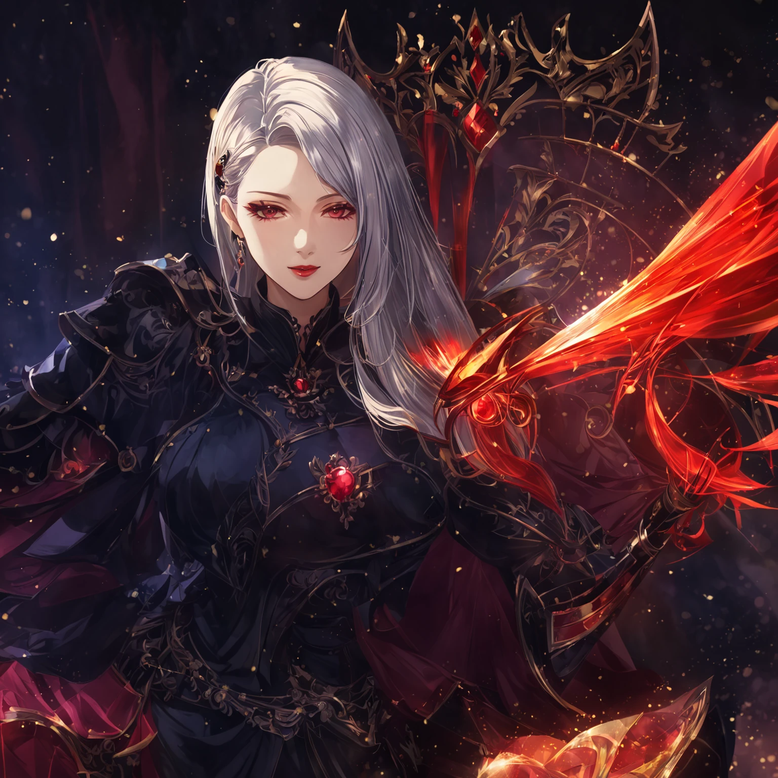 masterpiece, best quality, good quality, Fantasy aesthetics, Highly detailed, shadowverse style, female