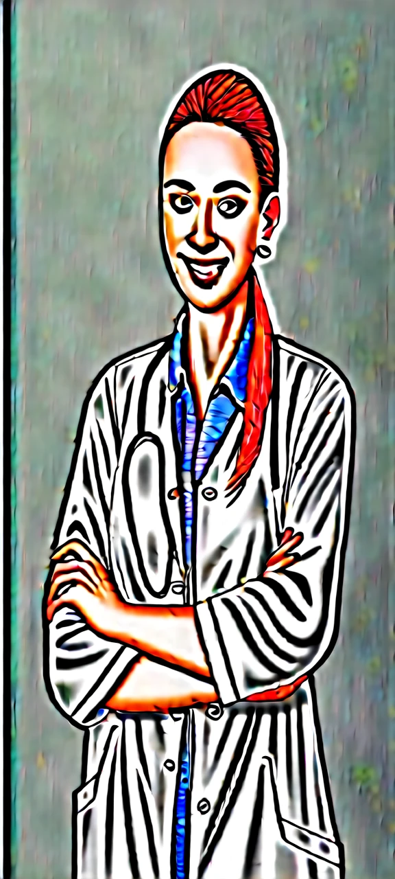 face,brown hair,grey eyes,juicy lips,nurse in scrubs,ample bosom (enhanced:1.1),(voluminous,bust:1.1),(curvaceous,busty:1.2),plump buttocks (enhanced:1.1),(voluptuous:1.1),charming smile,feminine appearance,professional,ultra-detailed,realistic,portrait,soft light