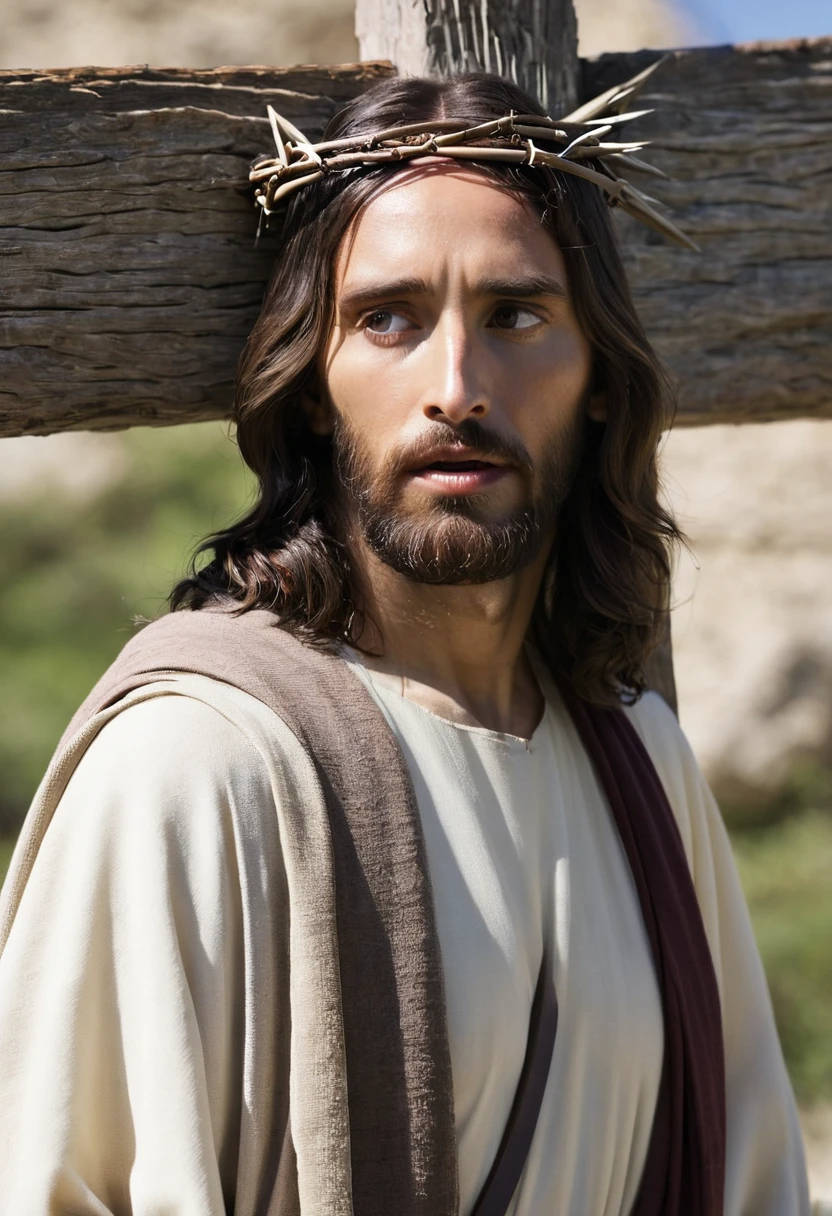 Jesus Christ carrying the cross