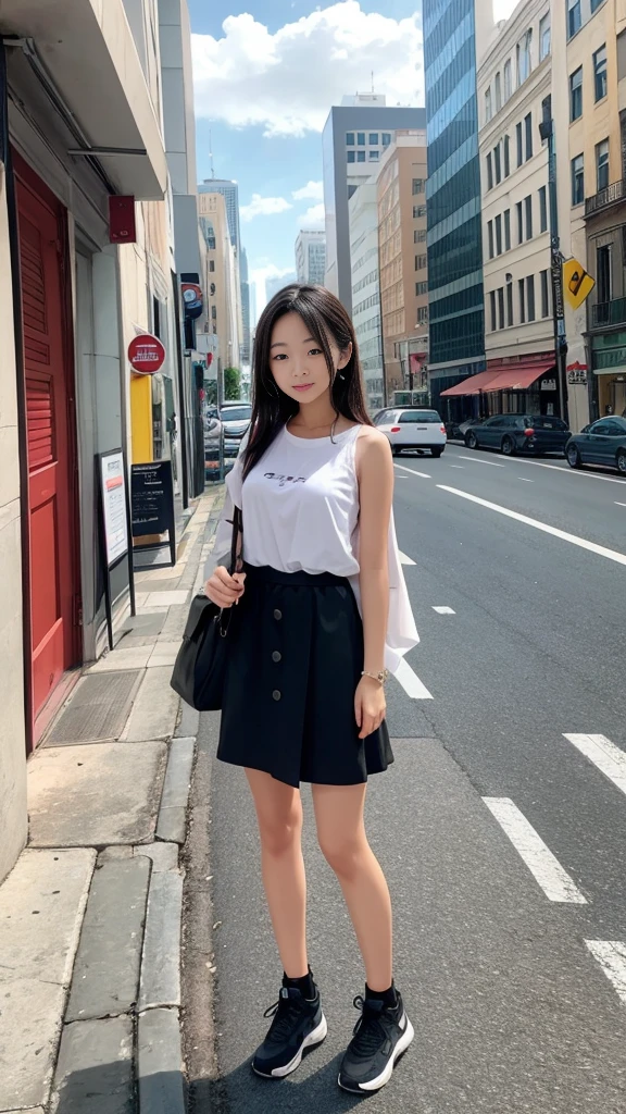 ((A beautiful girl alone in a big city)), Like a discarded empty can, Until we know everything about each other, If it's love, then let's just sleep forever, We won't leave until the end of the world, (-yeld ruay girl, Baby Facel Face), (Small and slender figure), (Beautiful breasts), (At a loss), ((A beautiful girl soliciting customers in Yurakucho at night, Sexy hand signs:1.3, Naughty hand sign:1.3)), (Detailed eyes and face:1.3, Professional photography techniques), (Highest quality, 8K, masterpiece:1.2, RAW Photos), (Gaze at the viewer, A look of desire for customers), (Perfect Anatomy:1.3)