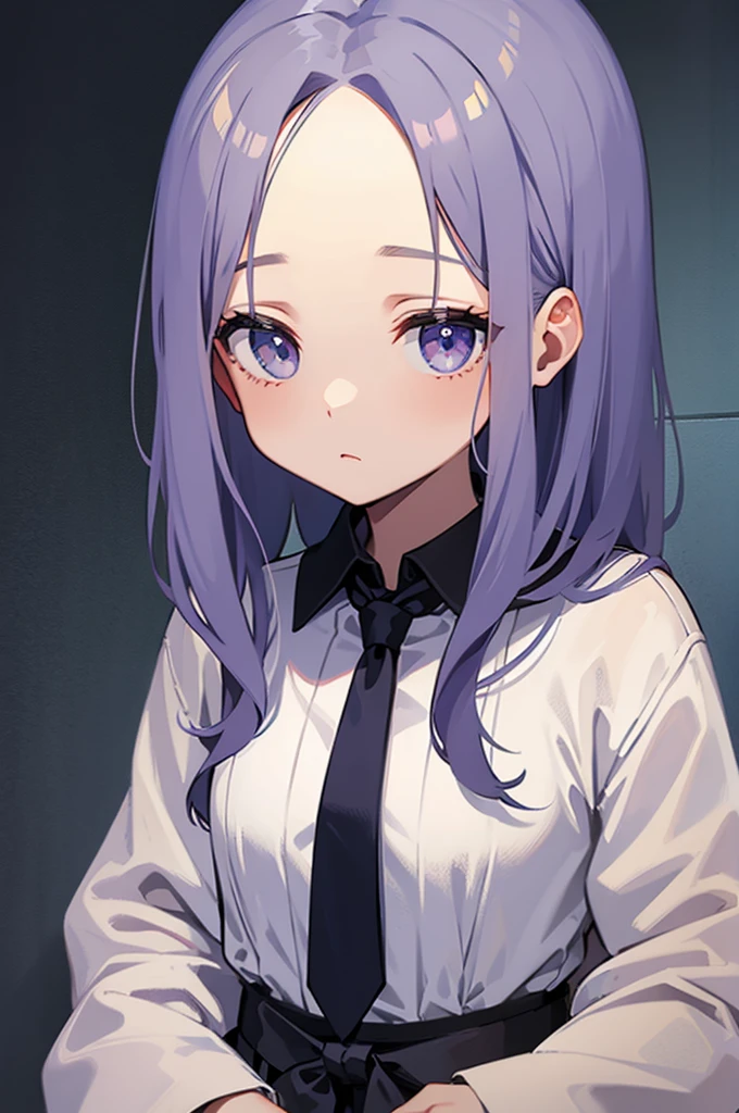Tie your bangs to expose your forehead