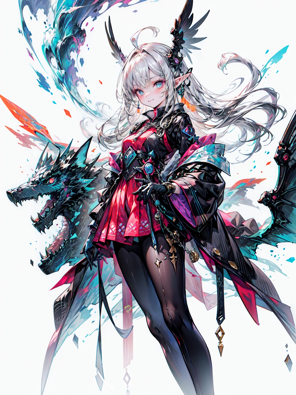 Beautiful demon witch casting a fire spell,((長い金colorの魔法の杖を持っている )), Standing and watching the audience, Burning chains around her,(((細部までPerfect Face))),軽いsmile, Beautiful Face, Captivating body,Tall body, Mature Body, Break the burning aura, fireball, オレンジと黄colorの輝きが周囲を輝かせる, A small blue phoenix is flying in the background, lava on the ground, magma, sexy body BREAK,detailed,Realistic,4K の非常にdetailedなデジタルアート,Octane Rendering, Bioluminescent, BREAK 8K resolution concept art, realism,Mappa Studio,masterpiece,Highest quality,Official Art,figure,Clear lines,(nice_color),Perfect composition,Absurd, Fantasy,Concentration,Three-part method, Blake、（Dark Elf), (1 Girl), alone, 優しいsmile、Perfect Face, Get used to it, Ahoge, ((Long Hair:1.2)), [[Messy Hair]], Shiny blonde white hair, 紫colorの目, Variegated eyes, Colorful Hair, Shining Eyes, (eyelash, eye shadow, pink eye shadow), bright, smile, Design Art：haruhiko mikimoto, by Kawashi, By Yoshitaka Amano, （濃い茶colorの肌）