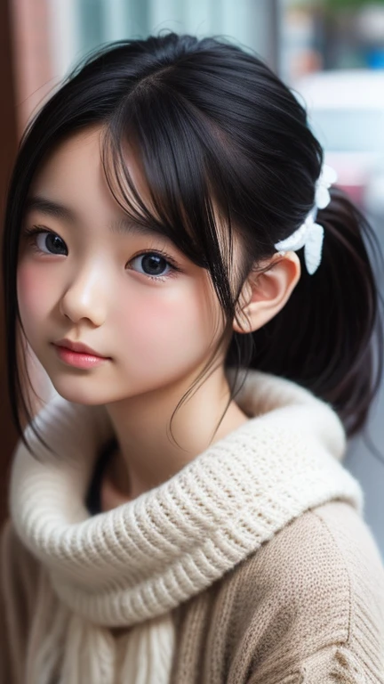 8K、cute、Adult Girls、detailed、black eye、Black Hair、y、Random Pause、Random hairstyle