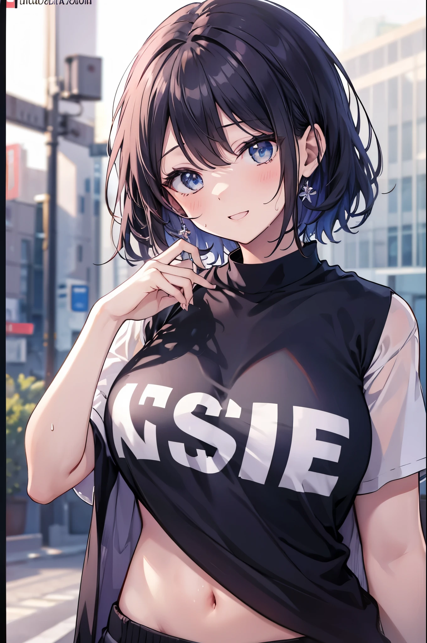 masterpiece, 1girl, solo, large breast, lying, spread legs, from below,
looking at viewer, pov, front view, <lora:add_detail:0.3> night, <lora:uzaki tsuki 3:1.2>, (uzaki tsuki:1.2), narrow eyes, eyes closed, troubled face, closed mouth,
shirt, raglan sleeves, (romaji text), (((clothes writing:1.5))), long sleeves, denim shorts, pantyhose, fang <lora:uzaki_hana:0.5>