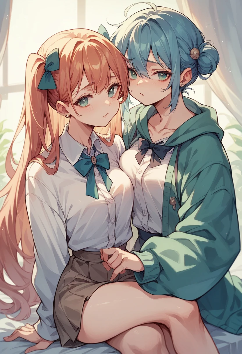 pleated skirt、nippleが透けて見える,My clothes are transparent、Young Hatsune Miku、big breasts young girl,、's 、squat with legs apart、Please open the white love juice on your thighs.、Drip a large amount of love juice、blush、embarrassed look、leak a large amount of love juice、Completely naked、pussy、nipple