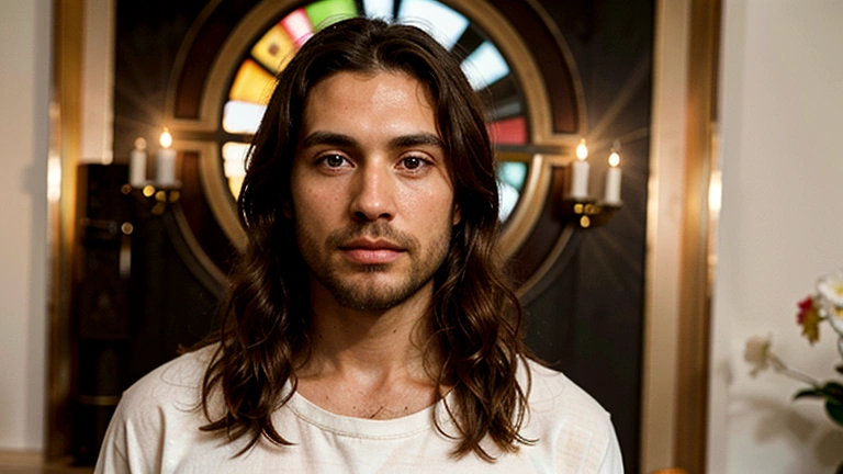 portrait of jesus christ