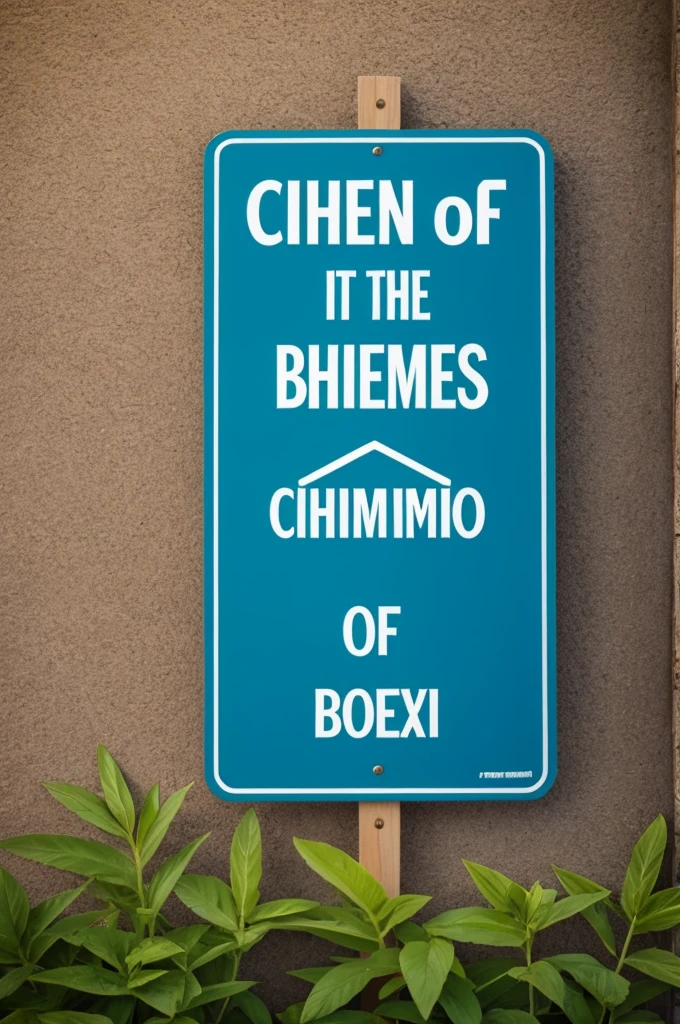 Sign of the most chimbas