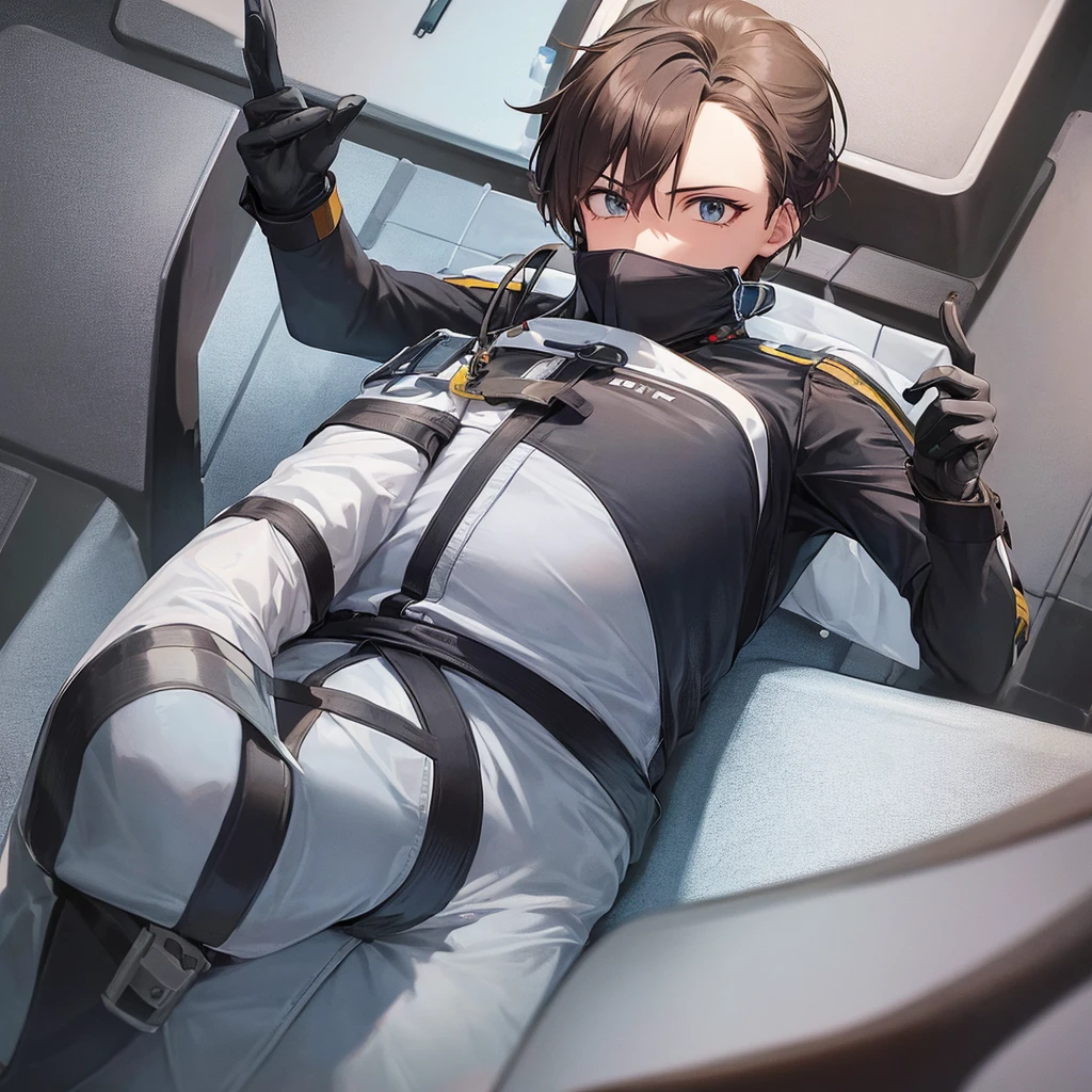 male,bodybuilder,anime style,masterpiece,best quality,high quality,extremely detailed,extremely detailed background,correctly anatomy,pulse blade pilot,1 athlete boy,solo,looking at viewer,sitting on the bed,complete nude,full body shots,sexy male feets,soccer socks only on the feets,barely legs,barely chest,barely arms,exhibitionism,erected penis,space station,depth of field,blue_sky,best quality, feet, good feet, white socks, white skin tone, big pecs, round pecs, legs spread, good penis, balls hanging, soft white bed sheets, soccer sock with a black stripe around the ankle, cloth around neck, white skin tone, black bands around the socks at ankle