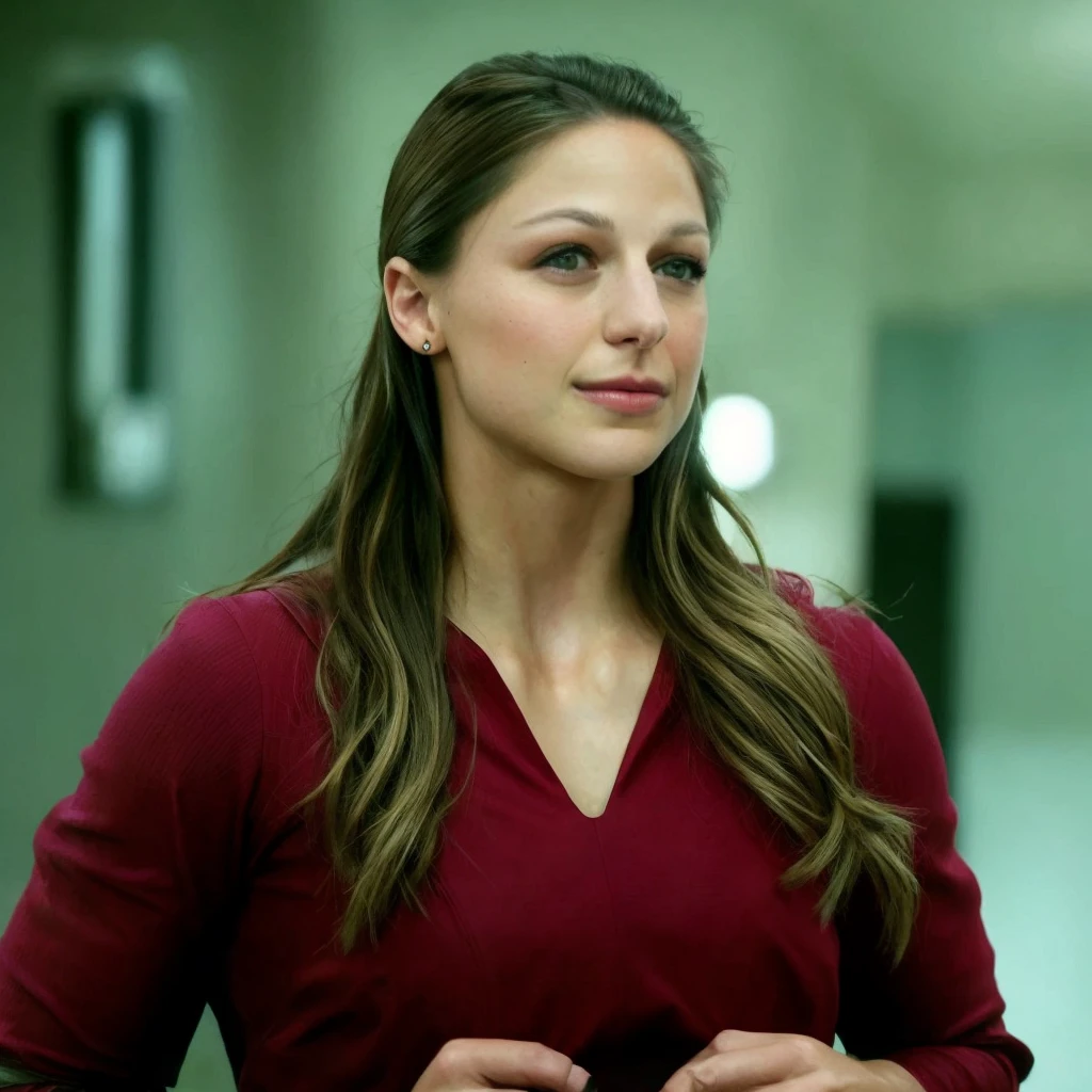 photograph of Melissa Benoist     actresses    , sexy girl,  jaw-dropping beauty, fit fleshy body, jaw dropping beauty, on , tight outfit, seductive expression , perfect face, (Highly detailed skin:1.3, highly detailed face :1.5 ),[freckles], natural lighting, (direct light:0.4), photorealistic, highgest quality,  (smiling:0.5), sophisticated hairdo, highly detailed eyes, highly detailed skin surface, detailed hair, no make-up, intrincate details, edge light, 40mm, 8k, detailed, ultra detail, UHD, HDR(insanely detailed skin texture , depth of field )