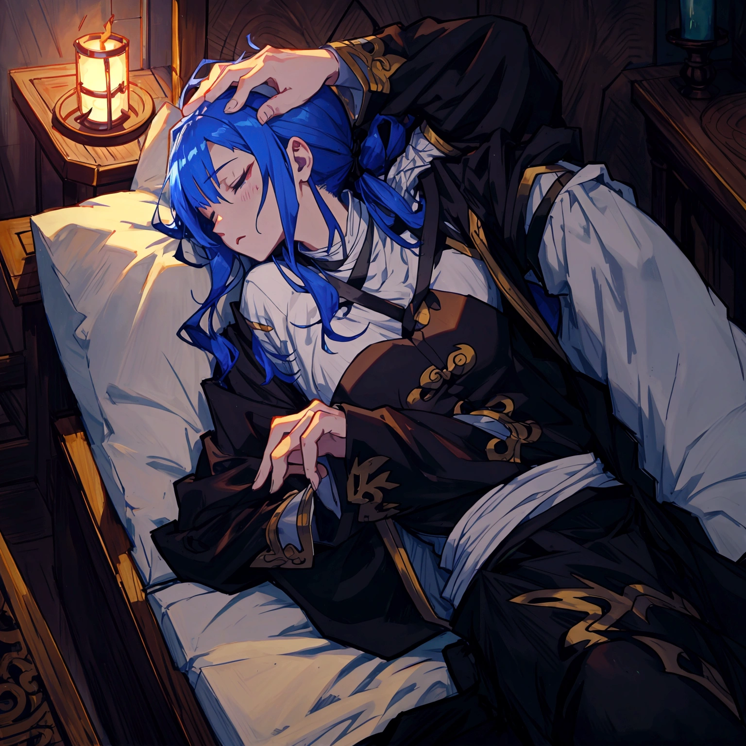 demon slayer male character possess the breath of sleep