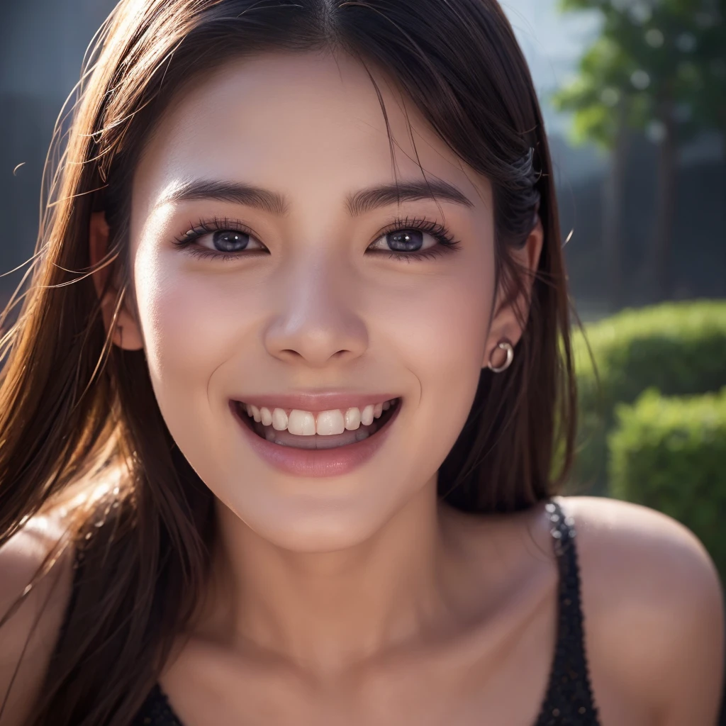 (8k, raw photo), film grain, ultra high resolution, ultra detail, (super skin detail), incredibly absurd, strong rim lights, asian, slim girl, seductive smile, staring, small, tattoo, braided hair, blonde hair, ((light brown hair)), (photoreal: 1.3) daylight, 1 girl, outdoor, (black shirt: 1.2), (urban)))), (highly detailed face), (bangs) , naked body, cycling girls, cycling, cycling wear, bicycle, road bike, sport, tour de France, (road bike), (cycle wear women), touring, motorcycle