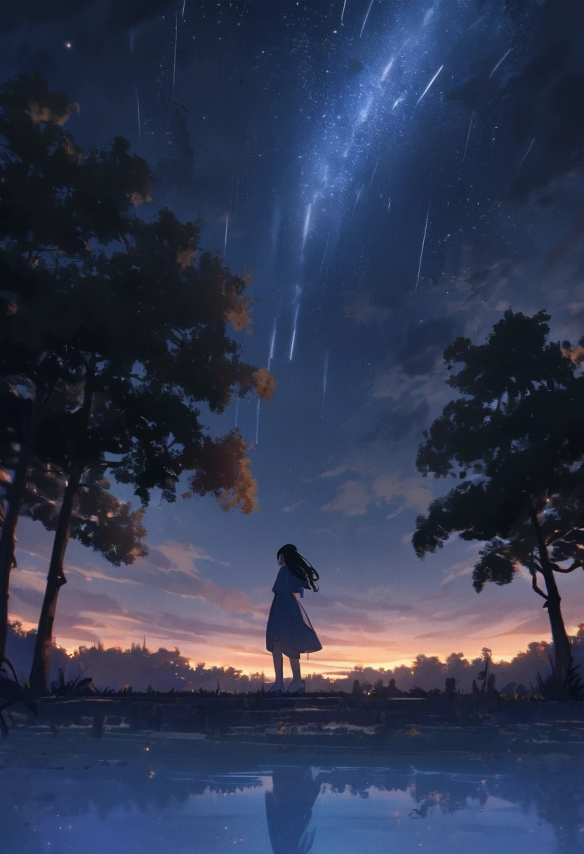 a photo of starlystarscloud with star lights,
blue hour,
SIGMA 85 mm F/1.4,
1/10 sec shutter,
award-winning
BREAK
For example, even if I'm wrong
It was honest because there was sadness
flowing away
There is no strength greater than silence
What should I wait for in the words?
flowing away
Nothing is certain
I just love you
The trunk is bright and the sun shines through the trees.
The girl's black hair is frustrating
what do you want
what do you want
I stumbled on my casual days,
I became a man who counts stars
flowing away
An invitation from someone far away is attractive
But even in the wandering wind
Missed the train
flowing away
I forgot something about my heart
That's all she needs
I wouldn't say I'm happy, but
It's not my fault to be unhappy
what do you want
what do you want
(The falling stars are beautiful now:1.33)
It's just that sad
The shooting star faintly disappears
Don't leave any memories behind
what do you want
what is it that i wanted