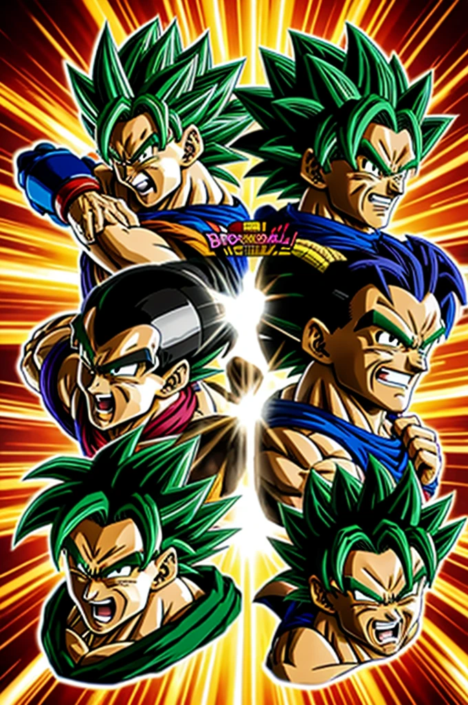 Broly dragon ball logo
