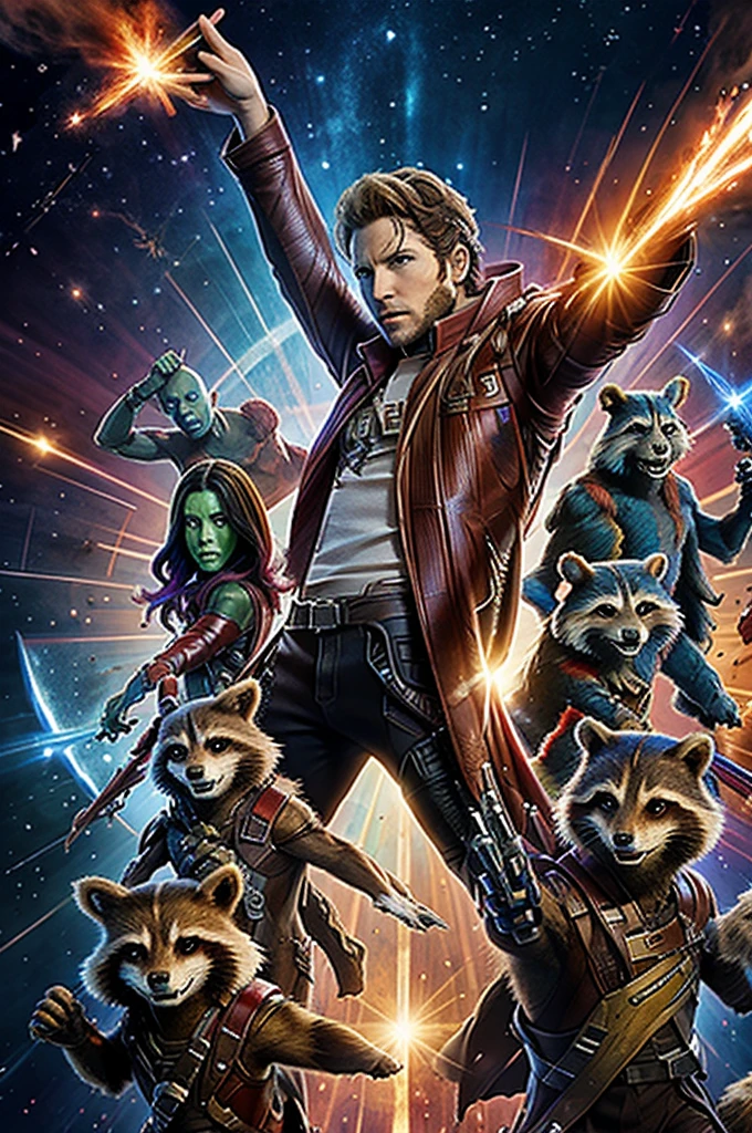 Whose in the style of guardians of the galaxy 